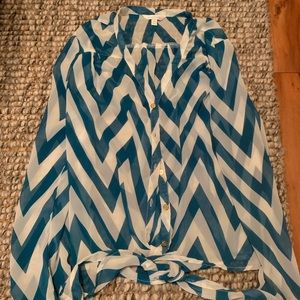 Chevron blouse